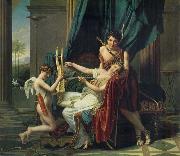 Jacques-Louis  David Sappho and Phaon